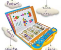 Intelligence Book | Interactive Book -Musical English Educational Phonetic Learning Book for 3 + Year